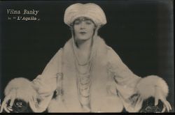Vilma Banky Postcard