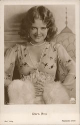 Clara Bow Celebrities Postcard Postcard Postcard