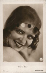 Clara Bow Celebrities Postcard Postcard Postcard