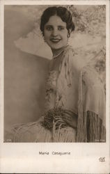 Maria Casajuana Postcard