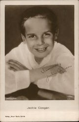 Jackie Coogan Postcard