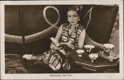 Dolores del Rio Celebrities Postcard Postcard Postcard