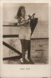 Billie Dove Playing Ukulele Actresses Ross Verlag Postcard Postcard Postcard