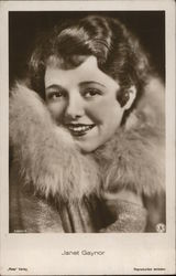 Janet Gaynor Postcard