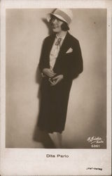 Dita Parlo Celebrities Postcard Postcard Postcard