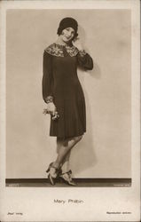 Mary Philbin Postcard