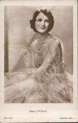 Mary Philbin Postcard