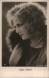 Esther Ralston Postcard