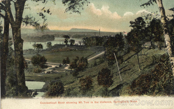 Connecticut River showing Mt. Tom in the distance Springfield Massachusetts