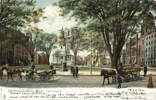Court Square Springfield Massachusetts
