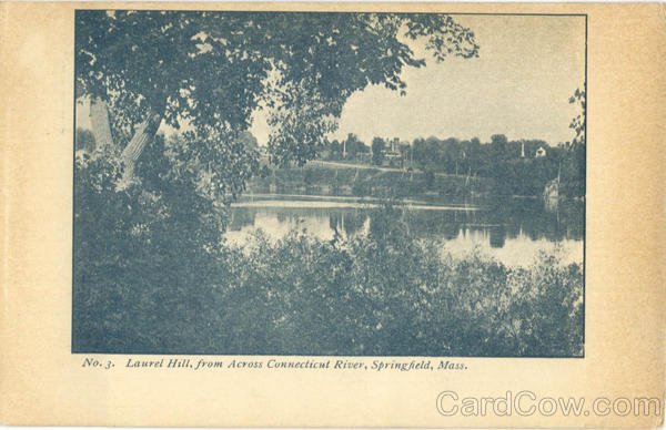 Laurel Hill, from Across Connecticut River Springfield Massachusetts