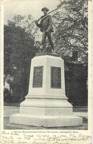 Second Massachusetts Infantry Monument Springfield