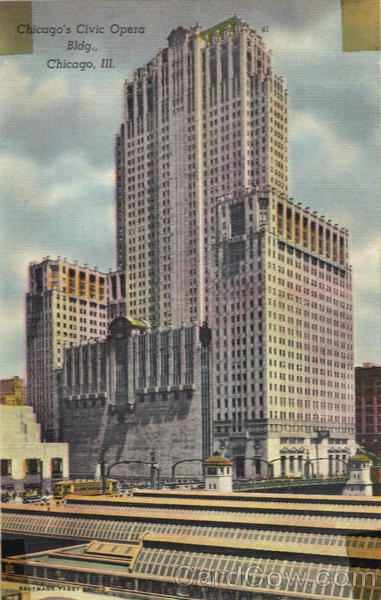 Chicago's Civic Opera Bldg Illinois