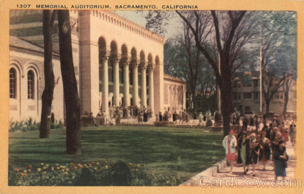 Memorial Auditorium Sacramento California Memorial Auditorium Sacramento California