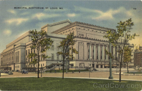 Municipal Auditorium St. Louis Missouri