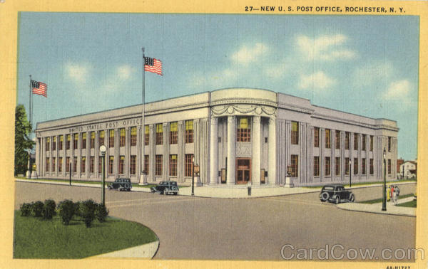 New U.S. Post Office Rochester New York