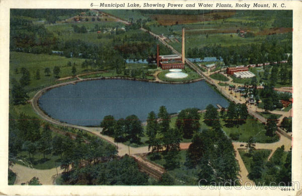 Municipal Lake Rocky Mount North Carolina