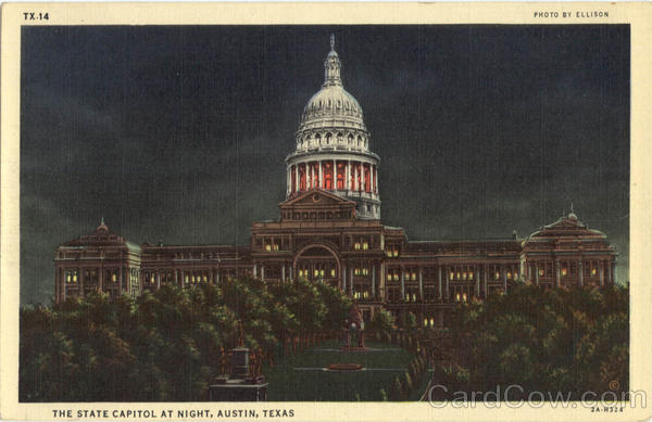 The State Capitol at Night