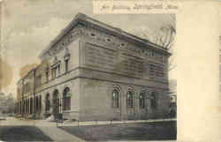 Art Building Postcard