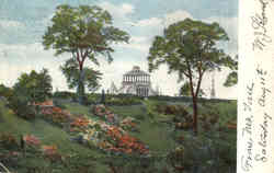 Mausoleum on Laurel Hill Postcard