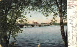 Old Toll Bridge Postcard