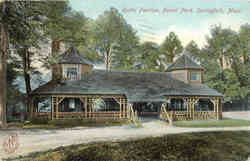 Rustic Pavilion, Forest Park Postcard