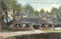 Rustic Pavilion, Forest Park Postcard