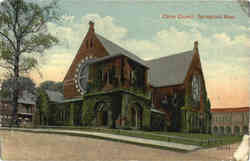 Christ Church Springfield, MA Postcard Postcard