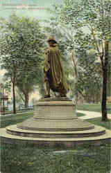 Deacon Chapin Monument Postcard