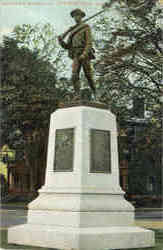 Soldier's Monument Postcard