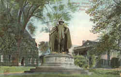 Chapin Statue Postcard
