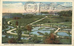 General View, Forest Park Postcard