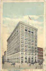 Third National Bank Building Postcard