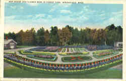 Hot House and Flower Beds In Forest Park Postcard