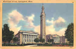 Municipal Group Postcard