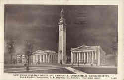 New Municipal Buildings and Campanile Postcard