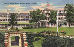 Natural Bridge Hotel Postcard