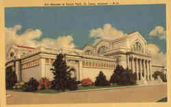 Art Museum in Forest Park St. Louis, MO Postcard Postcard