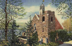 Garrett Memorial Chapel, Bluff Point Postcard