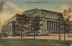 Municipal Auditorium Postcard