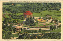 Vestavia, Crest of Shades mountain Postcard