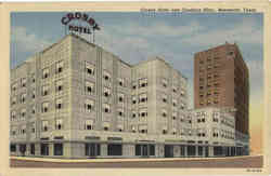 Crosby Hotel and Goodhue Bldg Postcard