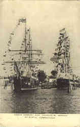 Joseph Conrad and Charles W. Morgan Postcard