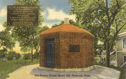 Old Powder House, Burial Hill Postcard