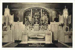 Sanctuary of Blessed Frances Cabrini Chapel New York City, NY Postcard Postcard