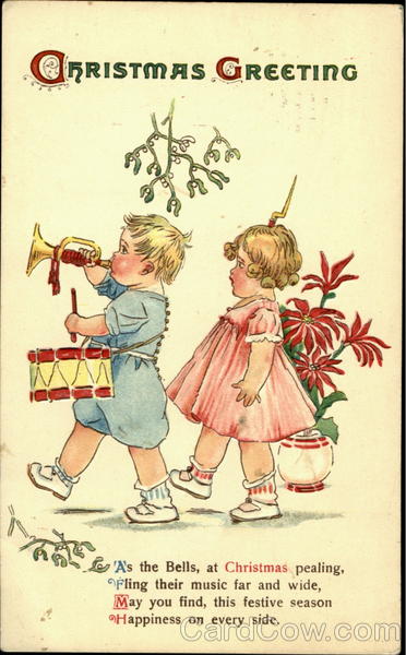 Christmas Greeting Children