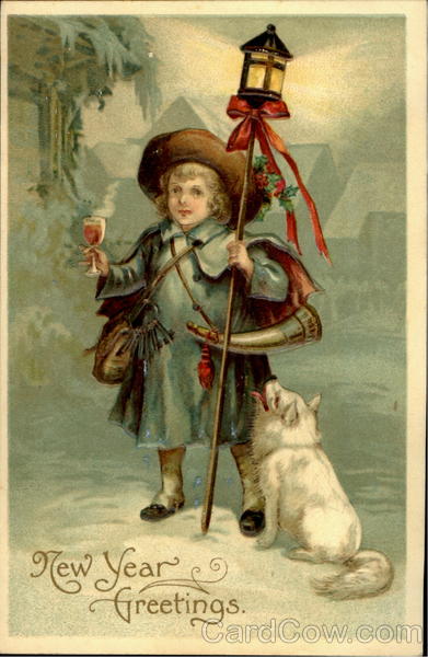 New Year Greetings New Year's