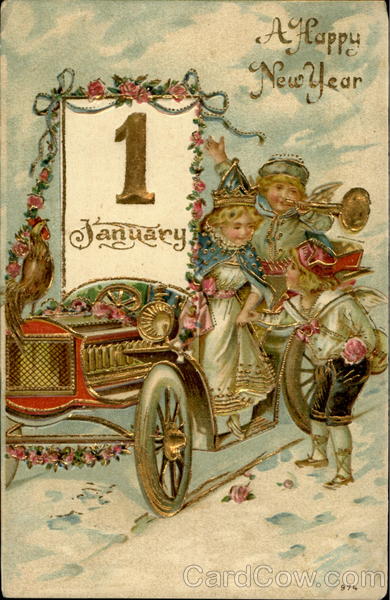 A Happy New Year January 1 New Year's