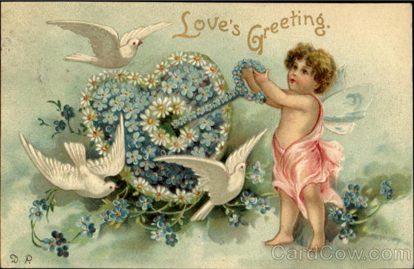 Love Greeting Cupid