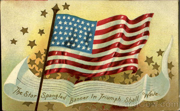 The Star Spangled Banner In Triumph Shall Wave Patriotic